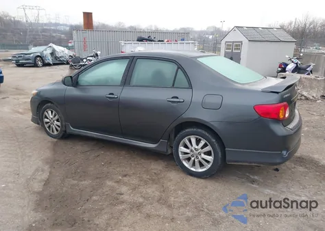 2009 Toyota Corolla S z USA, uszkodzony, nr VIN 1NXBU40E29Z077776